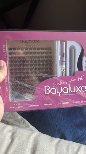 Customer photo review of Secret Lash Kit