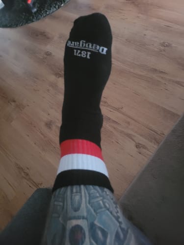 Customer photo review of 3er schwarze  Deutschland Socken