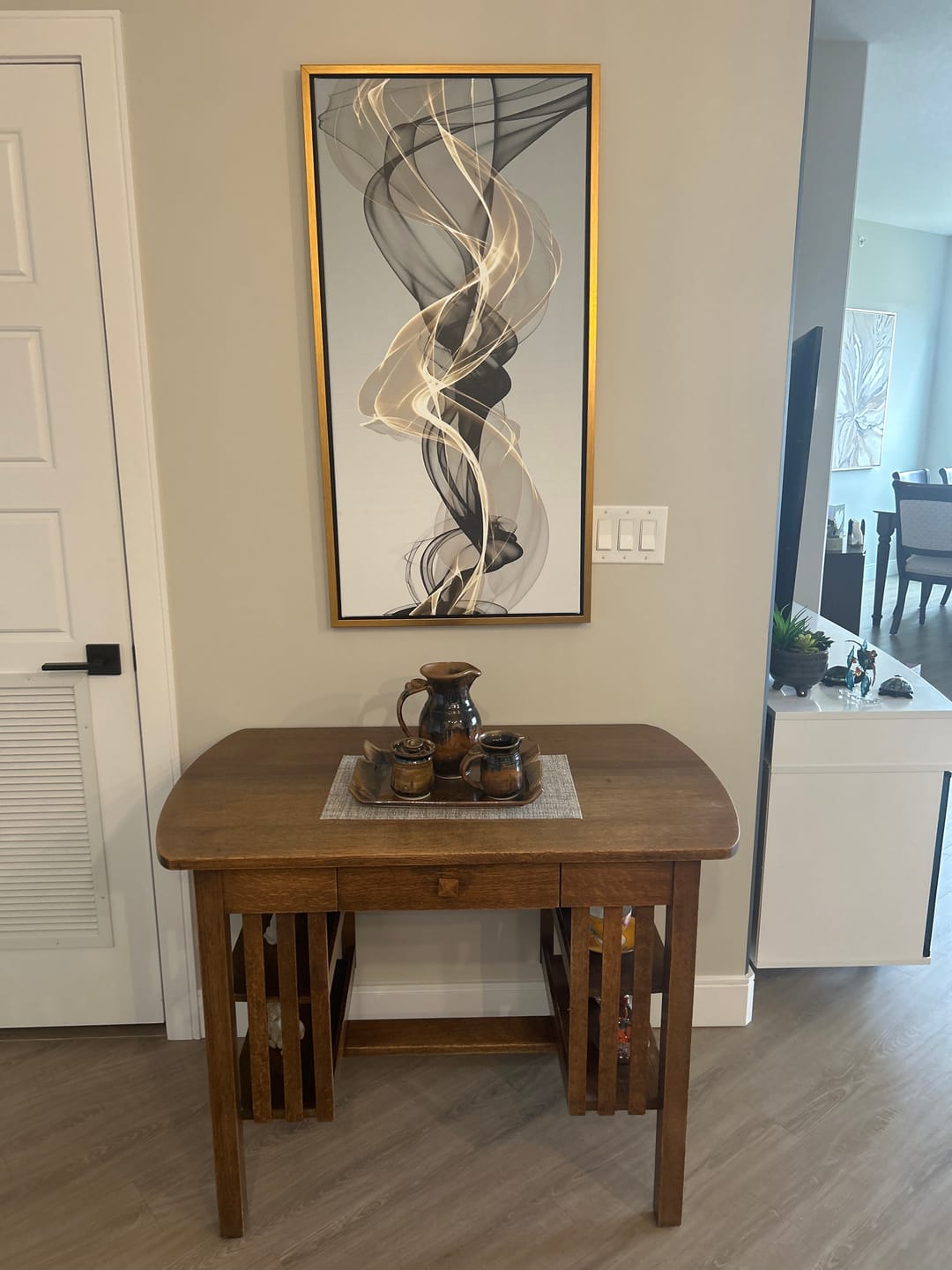 Customer photo review of GOLDEN SMOKE CANVAS