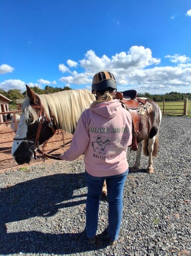 Customer photo review of Binks & Bo Moor To Mountain Cowgirl Hoodie