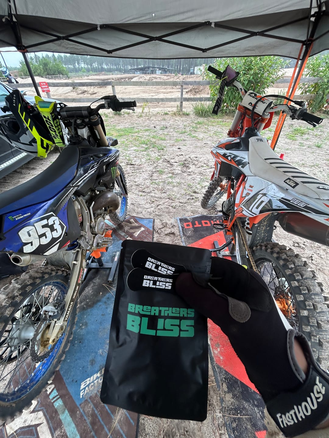 Customer photo review of Bandes Nasales Sport Sommeil- BreathersBliss Noires