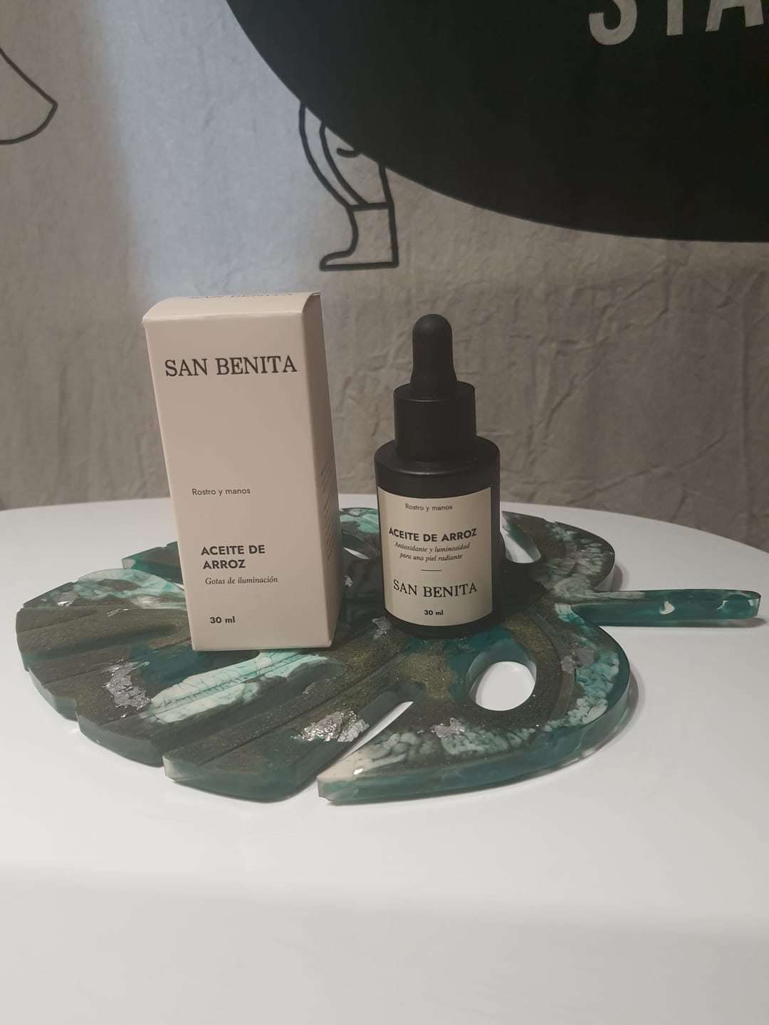 Customer photo review of Aceite de Arroz