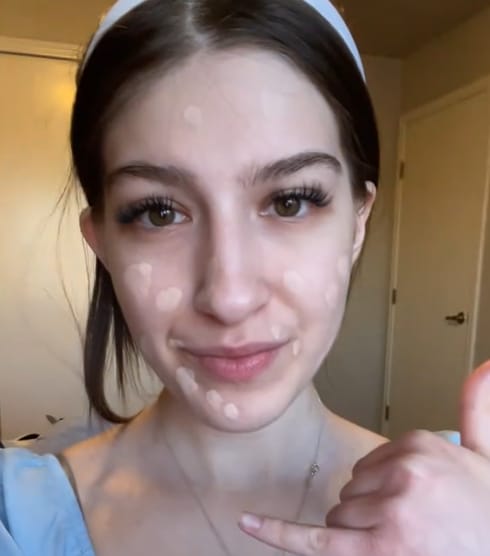 Customer photo review of Lash Bond & Seal - Black 10ml