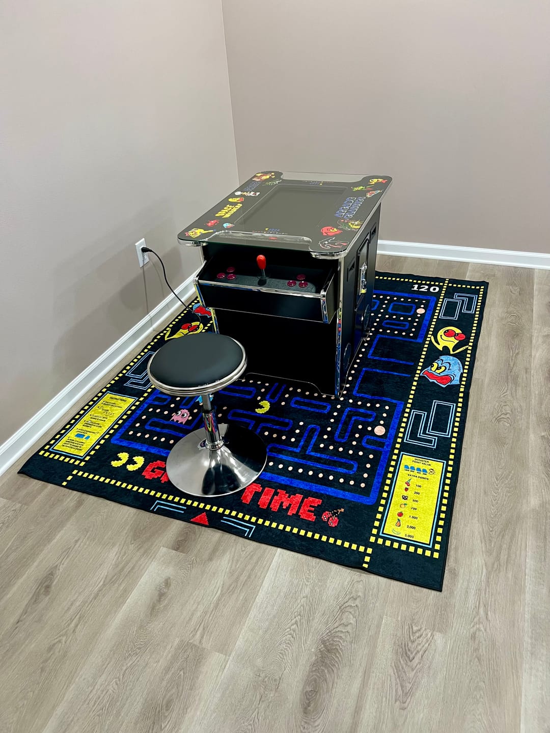 Customer photo review of Commercial Grade 60 games in 1 Arcade Commercial Cocktail Table Machine Retro Multi-cade LED