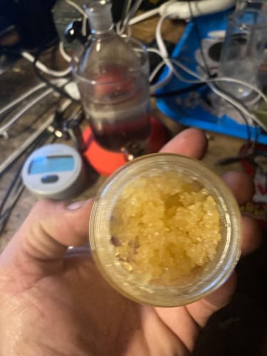 Customer photo review of OG Kush | Live Resin Diamonds