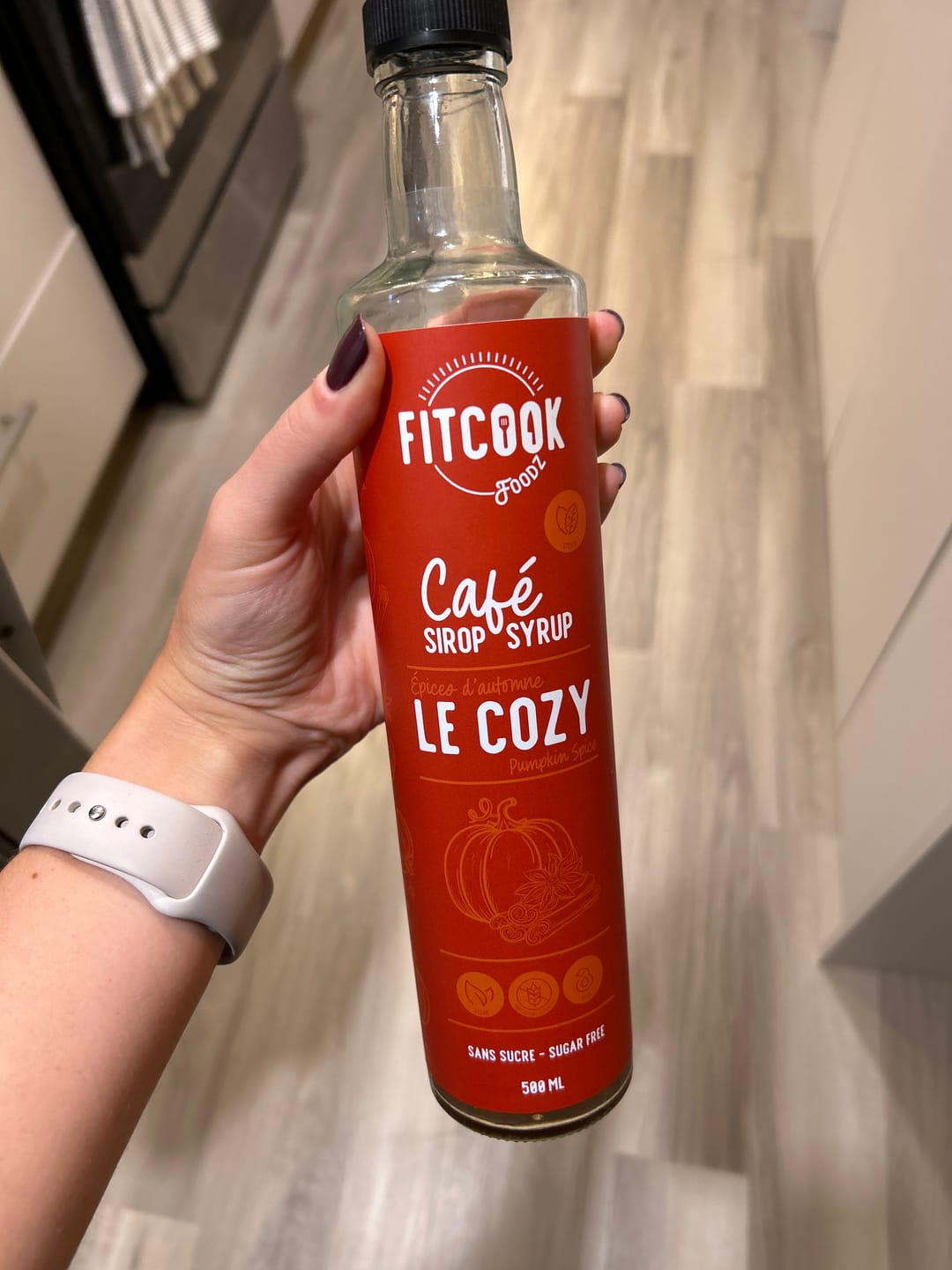 Customer photo review of Fitcook Foodz - Sirop pour Café - 500ml