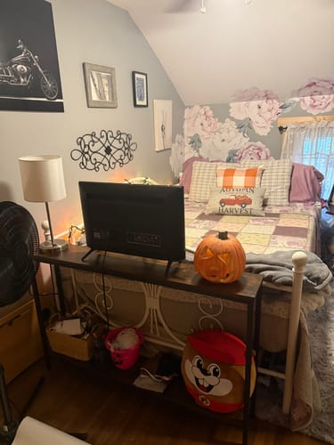 Customer photo review of Peony Wallstickers