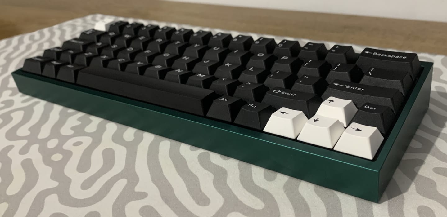 Customer photo review of KBDfans Tofu60 Redux Alüminyum Klavye Kasası