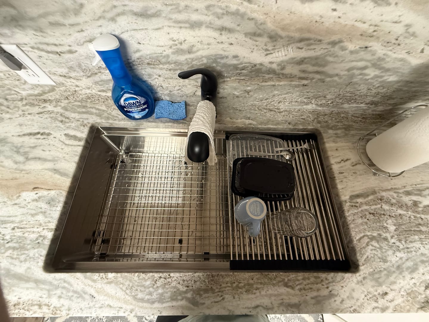 Customer photo review of 33" Undermount Workstation Sink – 16 Gauge Stainless Steel Single Bowl – 8" Deep – Reversible – Seamless Drain (5LS33c-8)