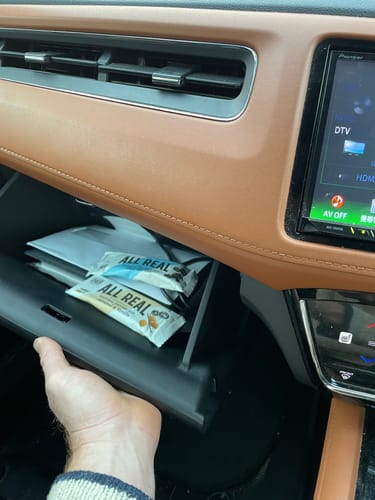 Customer photo review of Almond Vanilla Protein Bar 50g x 12 bars