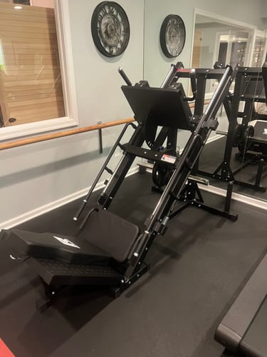 Customer photo review of RitFit BLP01 45 Degree 3-In-1 Leg Press Hack Squat and Calf Raise Machine