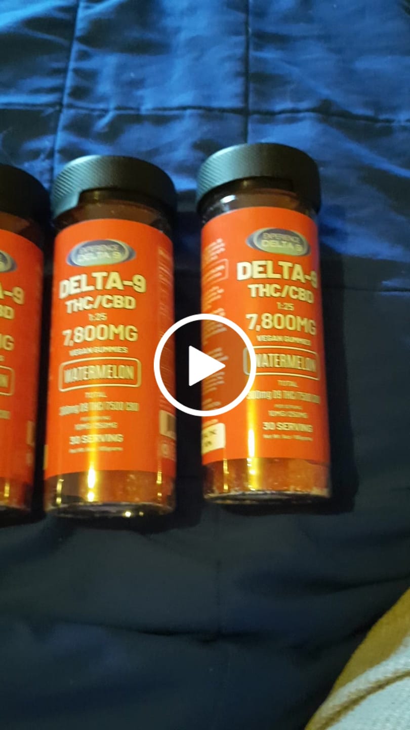 Customer video review of 25:1 Delta-9 THC/CBD Watermelon Gummies