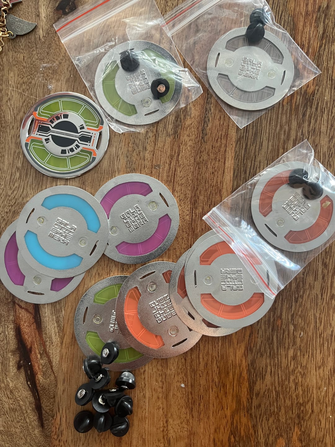 Customer photo review of Custom Enamel Pins