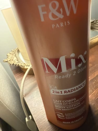 Customer photo review of Fair And White MIX Brightening Serum 30ml