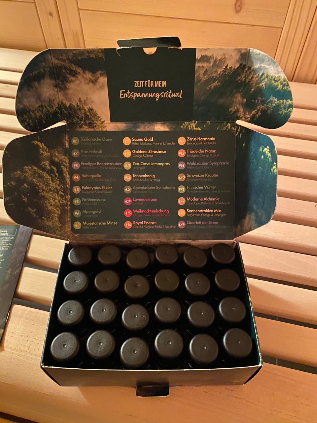 Customer photo review of Sauna Aufguss Discovery Box 1