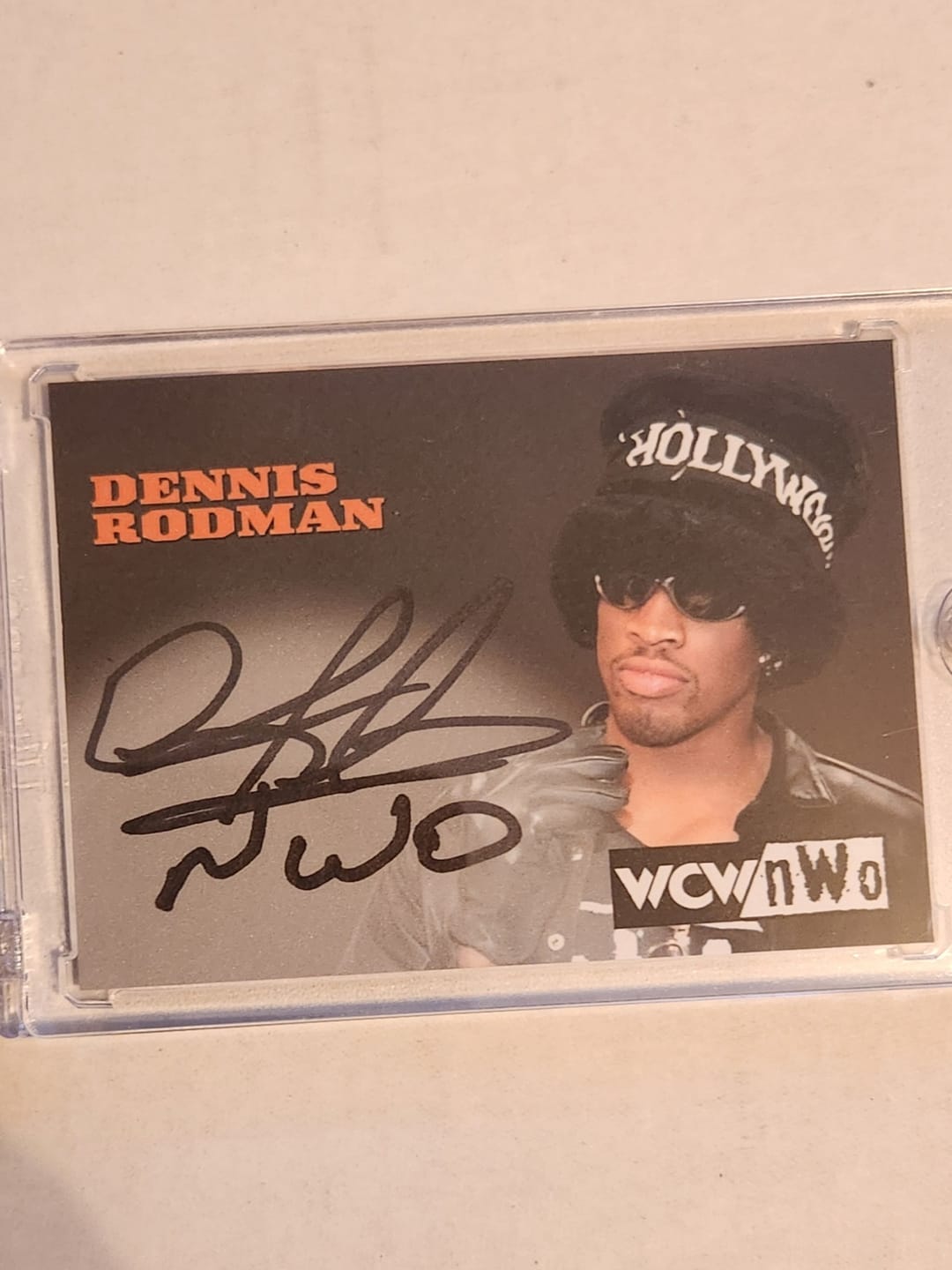 Customer photo review of Dennis Rodman Autograph Signing