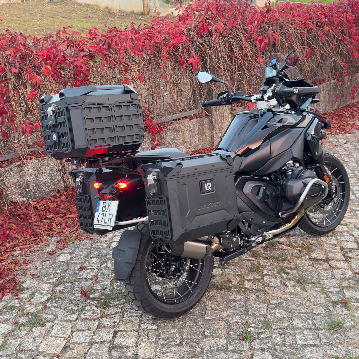 Customer photo review of MotoCase – The Ultimate Top Case