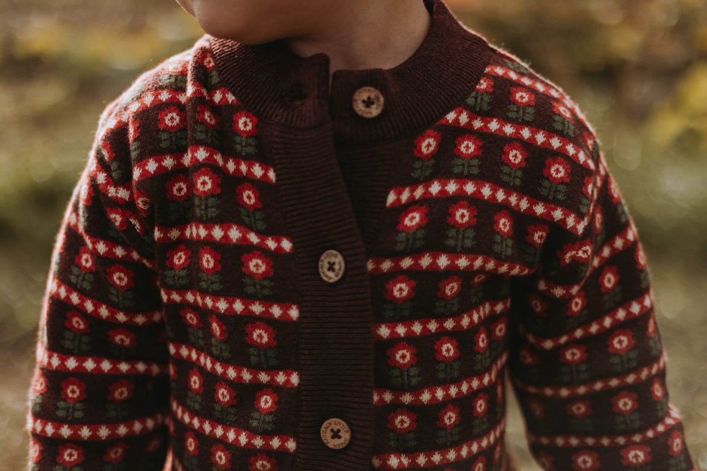 Customer photo review of Collecting Flowers Knitted Cardigan