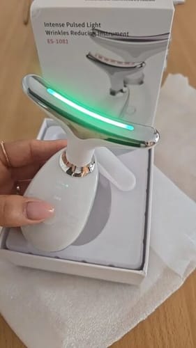 Customer photo review of BESTGOD EMS Thermal Neck Lifting Massager