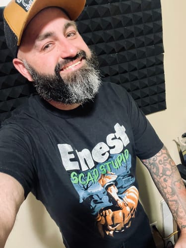 Customer photo review of Ernest Scared Stupid: Classic T-Shirt (Comfort Colors)