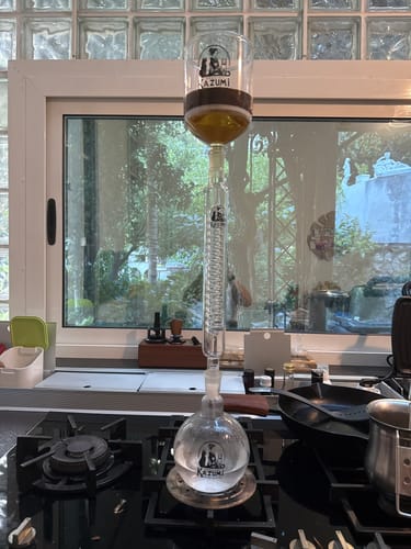Customer photo of Kazumi siphon coffee maker by Vito A.