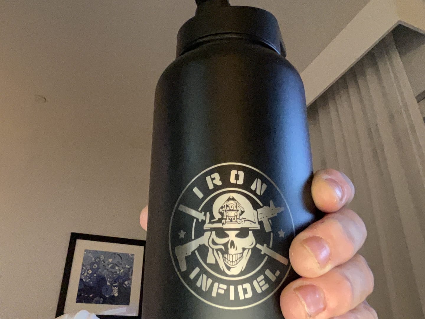 Customer photo review of 32oz Compact Battle Bottles