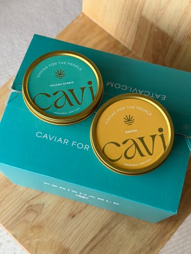Customer photo review of Kaluga Hybrid Caviar