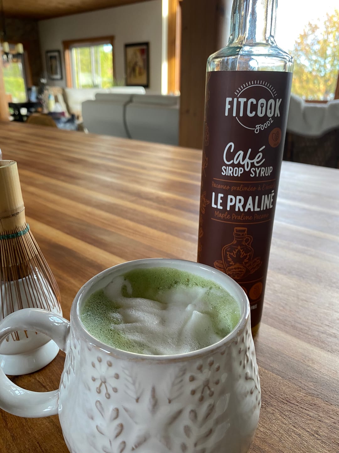 Customer photo review of Fitcook Foodz - Sirop pour Café - 500ml