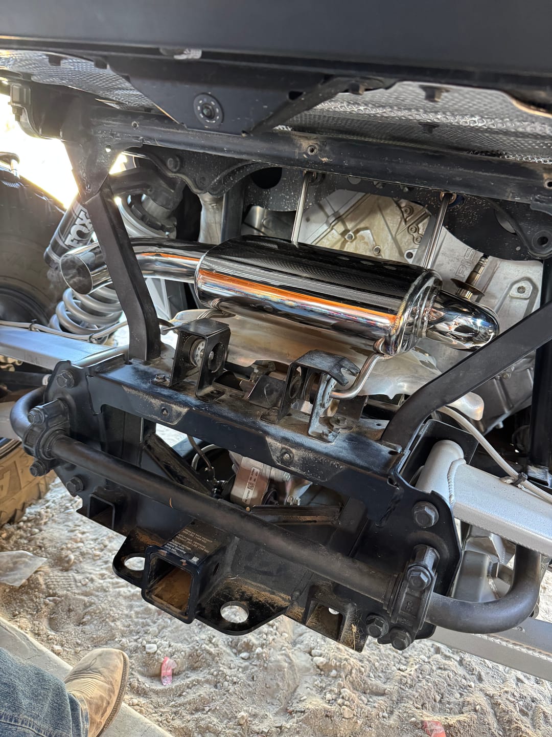 Customer photo review of RPM Polaris Ranger 1500 2.5" Sport Muffler