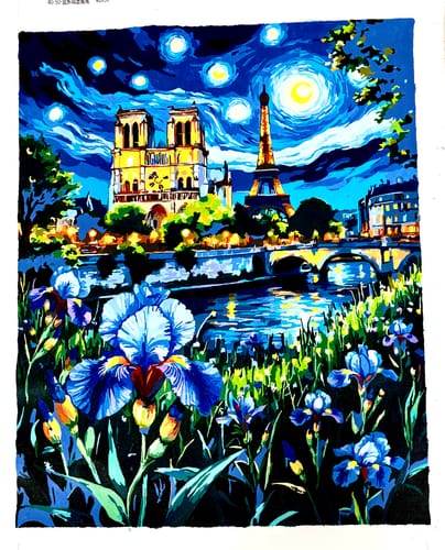 Customer photo review of Blue Castle Iris