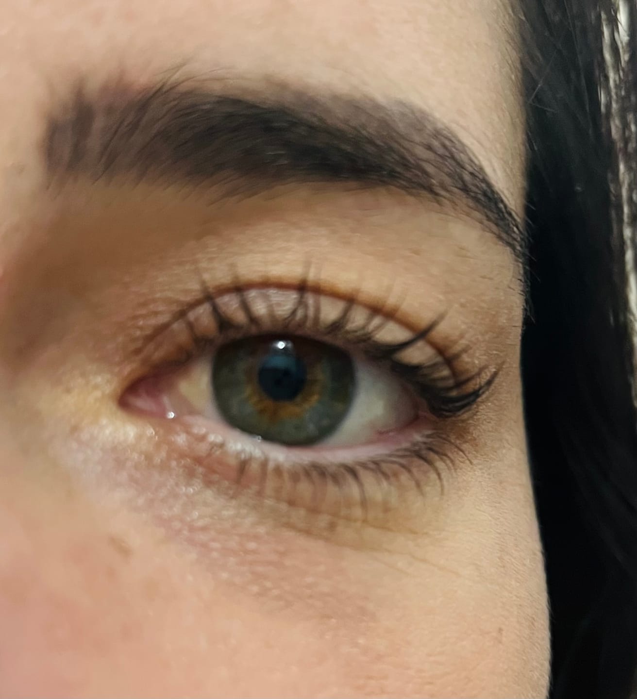 Customer photo review of Lash Lift Kit