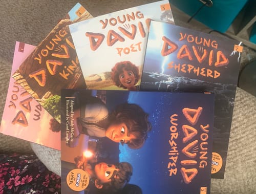 Customer photo review of YOUNG DAVID: Worshiper Chapter Book