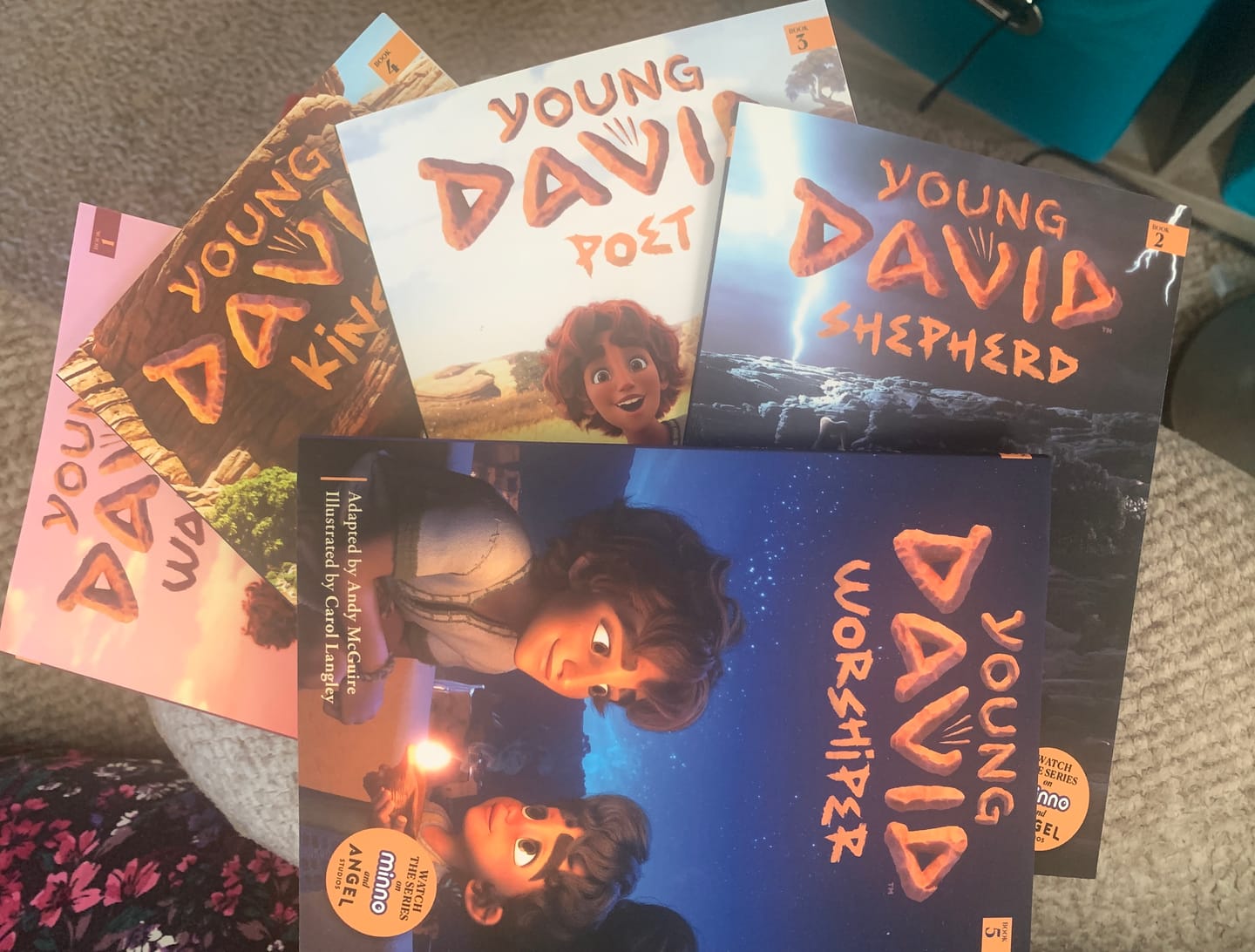 Customer photo review of YOUNG DAVID: Worshiper Chapter Book