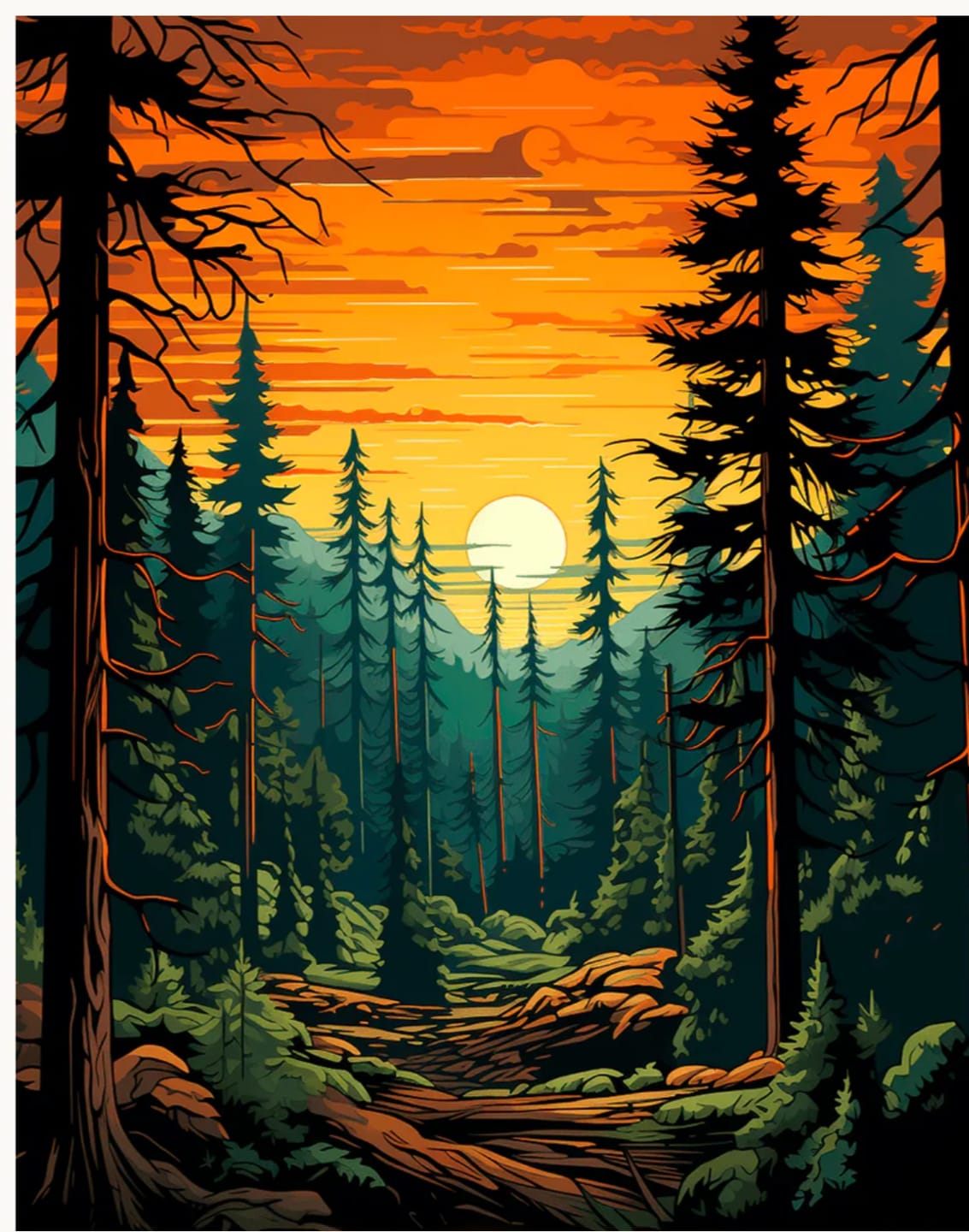 Customer photo review of Tall Trees Forest