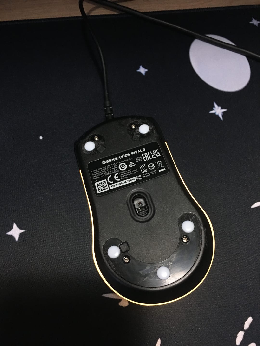 Customer photo review of X-Raypad Jade Mouse Skates