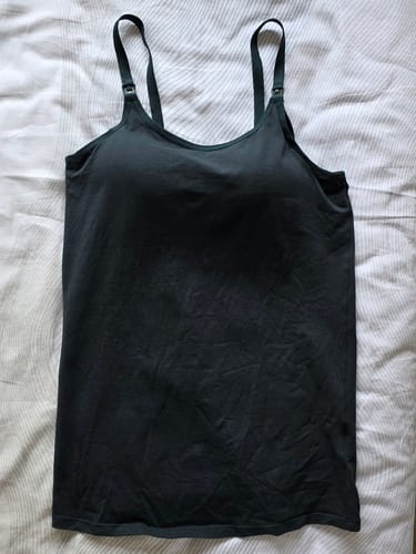 Customer photo review of Ellie Cruz Nursing Camisole