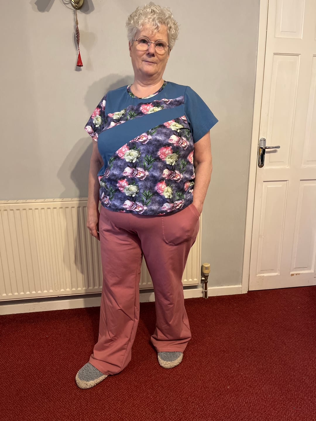 Customer photo review of Plain French Terry Fabric