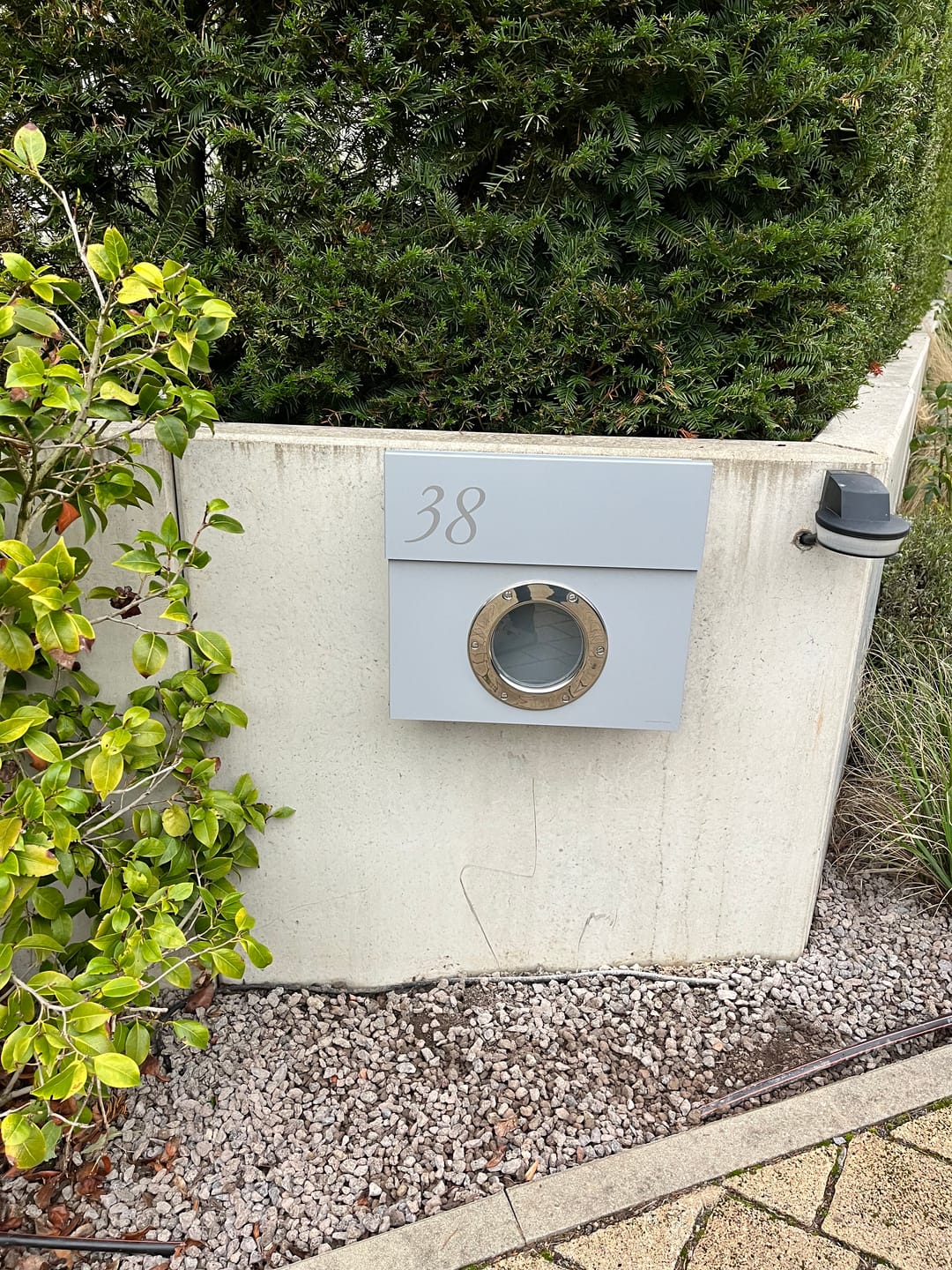 Customer photo review of Briefkasten Letterman 1 inkl. LED Licht