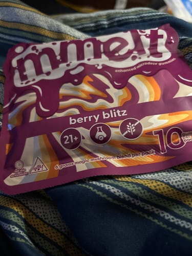 Customer photo review of Mushroom Gummies