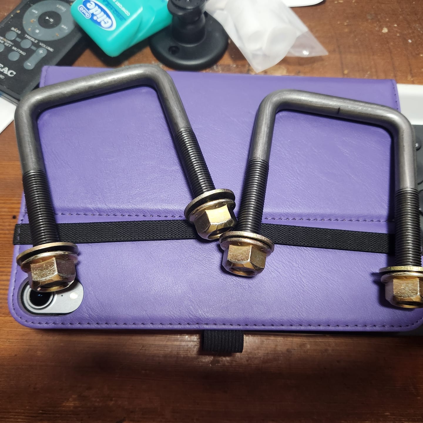 Customer photo review of 7/16 Inch Diameter U-Bolts - Square
