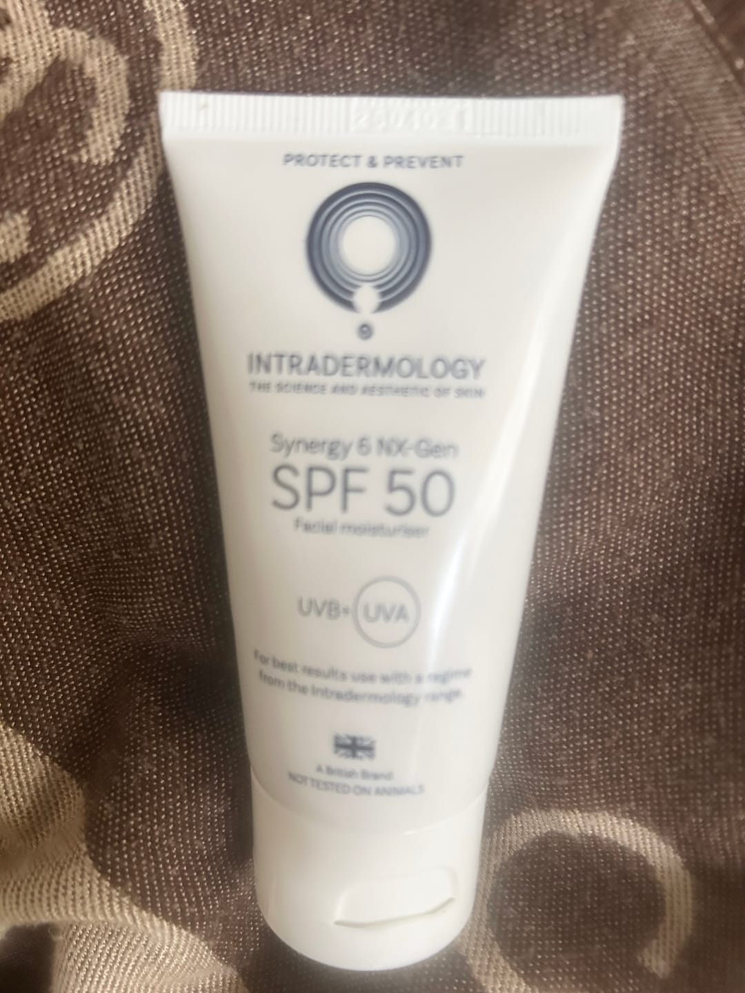 Customer photo review of Synergy 6 - moisturiser with SPF 50 - BACK IN STOCK!