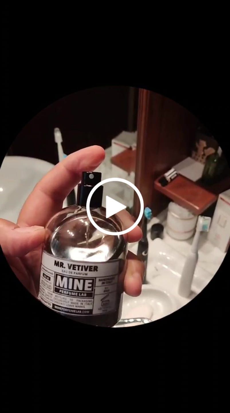 Customer video review of MR. VETIVER