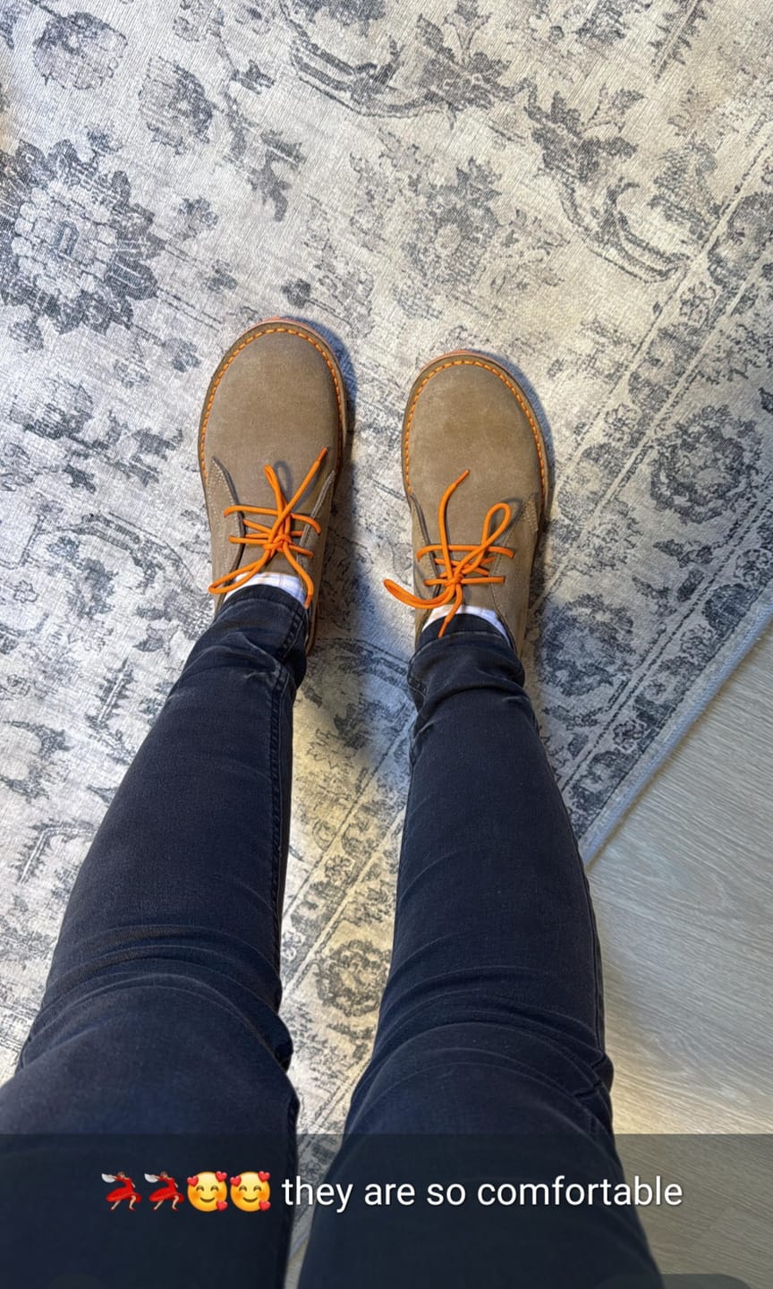 Customer photo review of Heritage Bloem (Orange Sole)