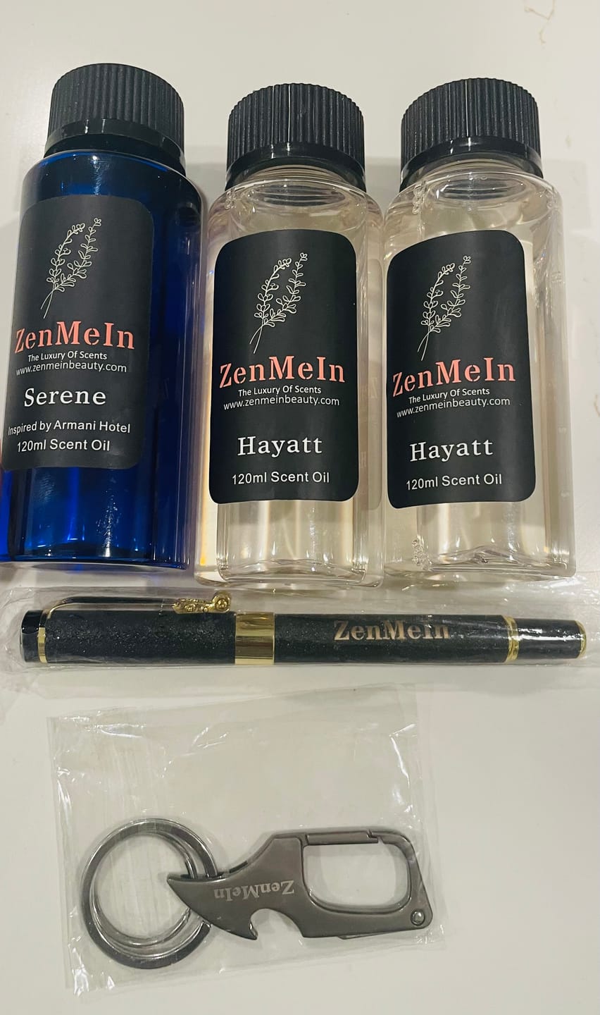 Customer photo review of Luxe Collection Essential Aroma Oils
