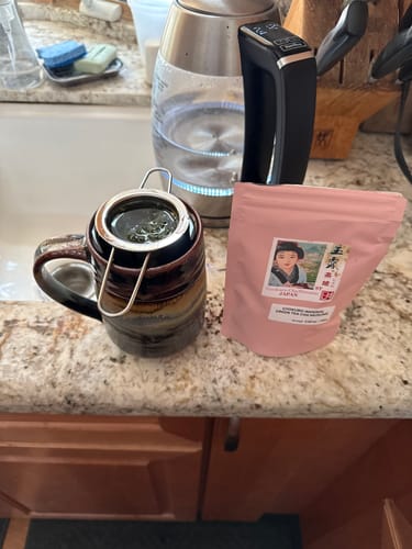 Customer photo review of Gyokuro Imperial Green Tea Cha Musume