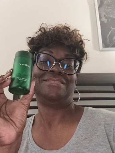 Customer photo review of Scentless Deodorant Supplement