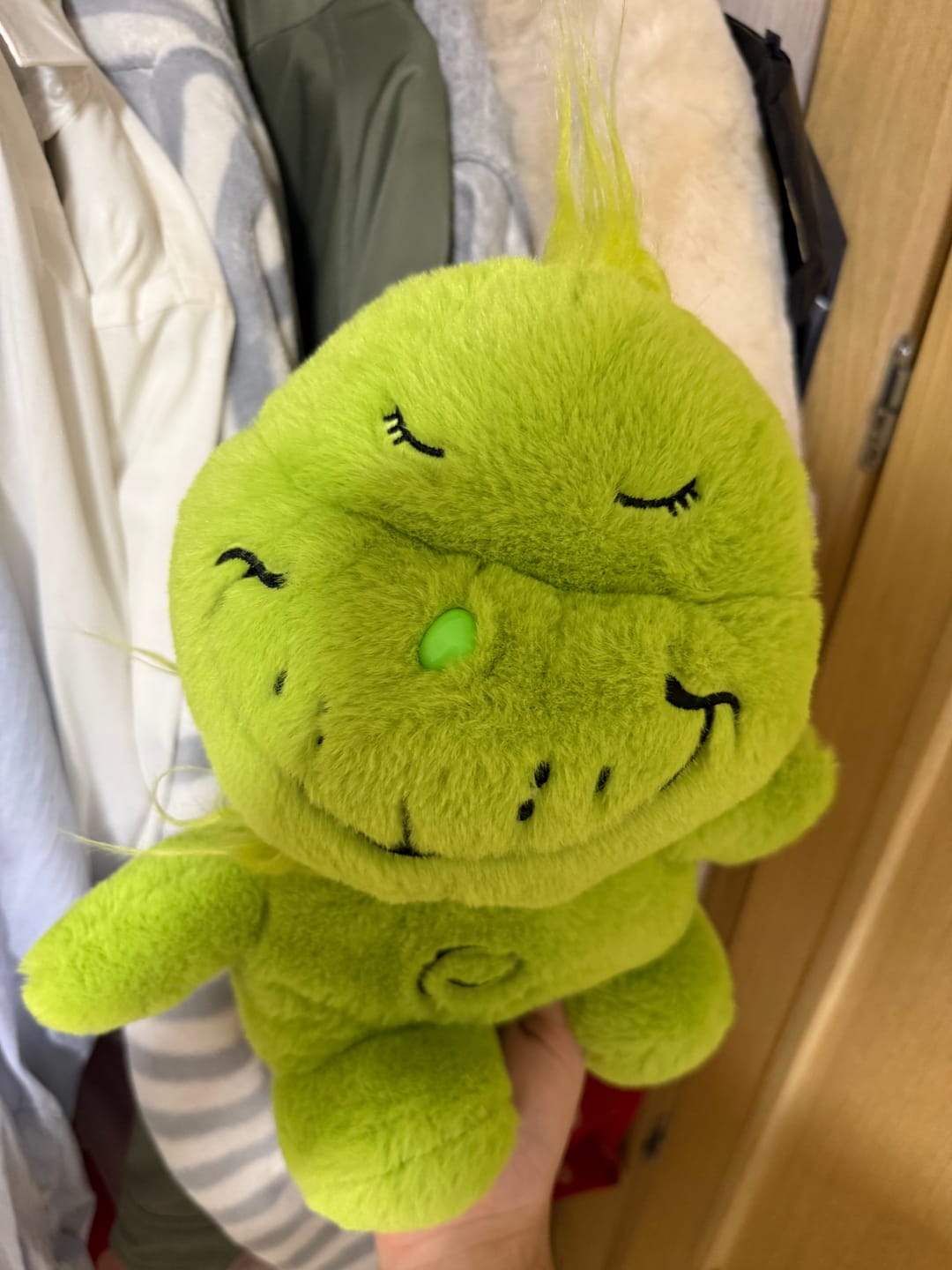 Customer photo review of GrumpyHug™ Soothe & Snuggle Plush