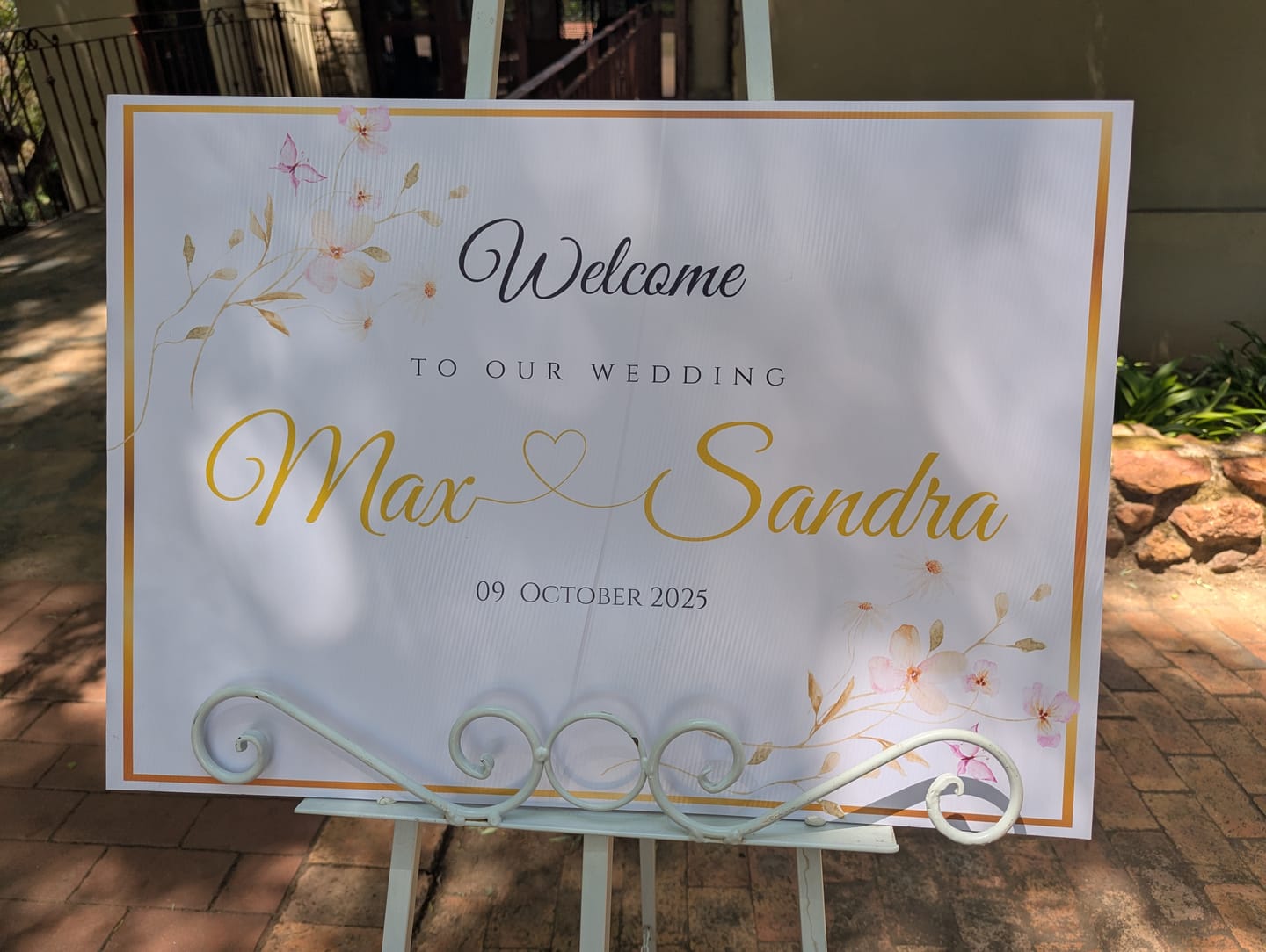 Customer photo review of Welcome Board