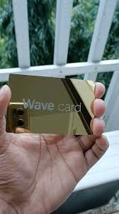 Customer photo review of Metal NFC Business Card