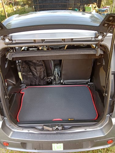 Customer photo review of Kofferraumwanne nach Maß